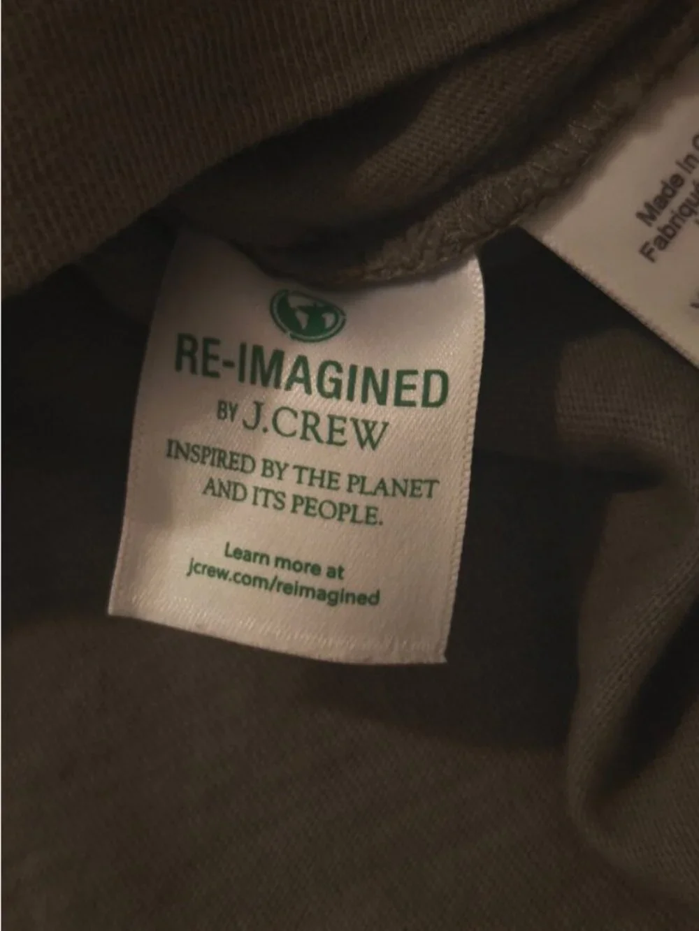 J. Crew Men's Garment Dyed Green XXL 2XL Short Sleeve Henley Shirt 100 Cotton
